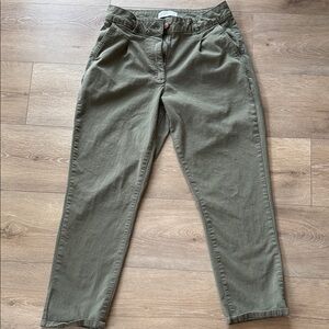 Primark Olive Green Denim Co. Trousers